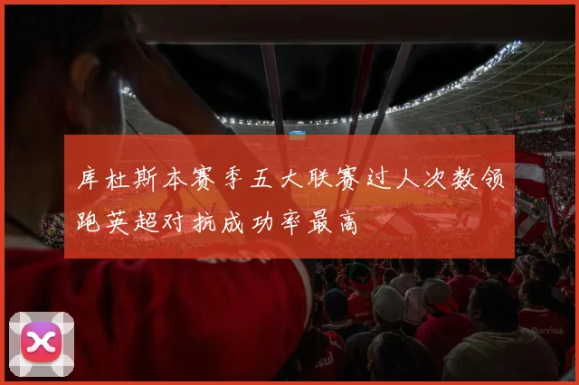 库杜斯本赛季五大联赛过人次数领跑英超对抗成功率最高